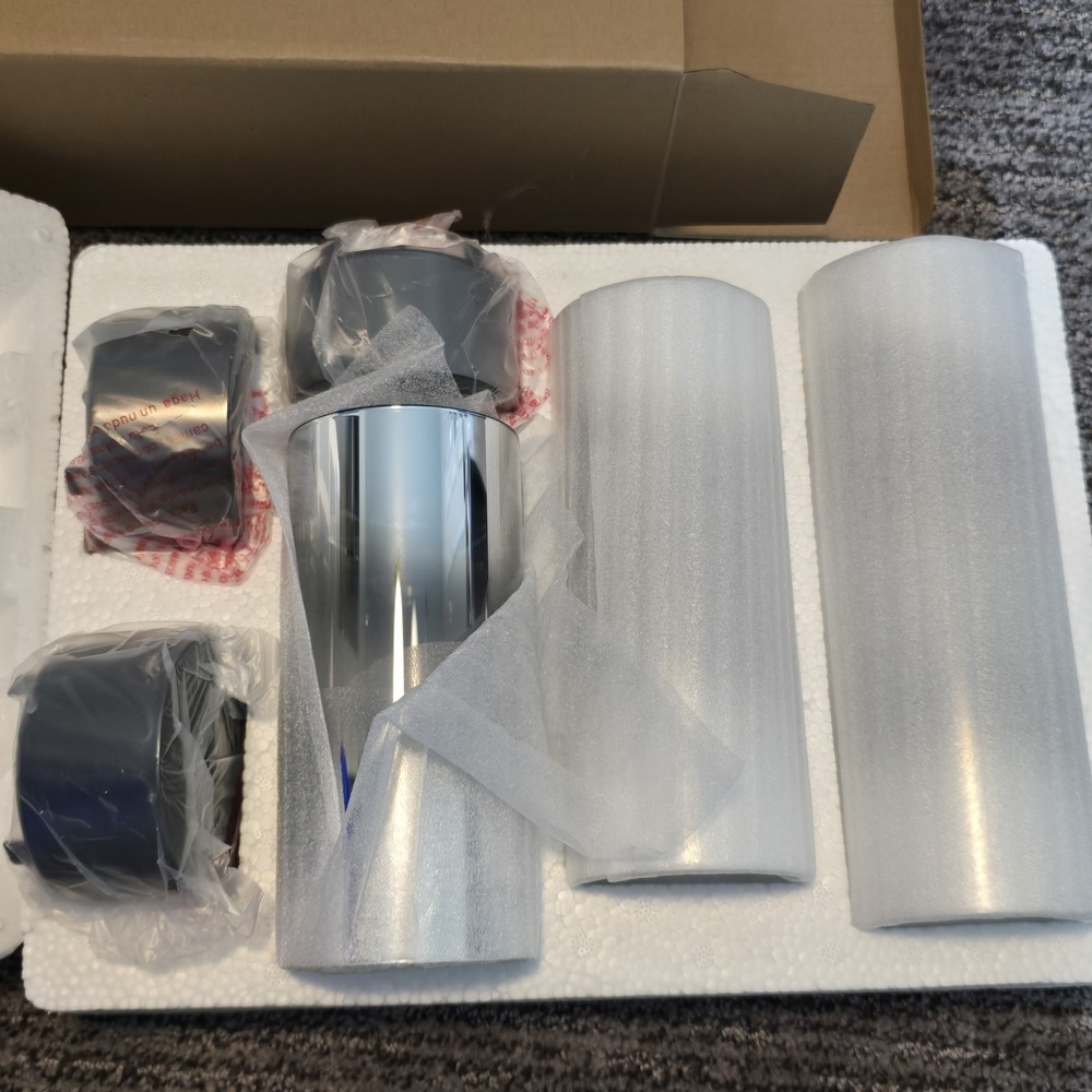 Partylite Reflective Tealight Cylinders P90638 New Discontinued Silver Mirror